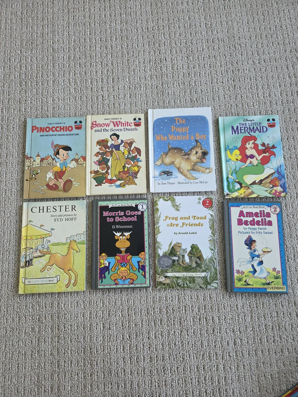 Classic Children's Storybook Lot - Assorted Color Covers